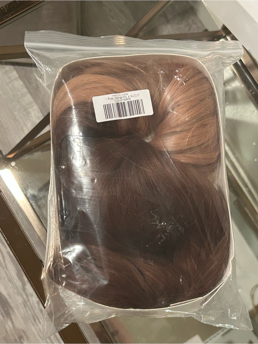 Wavy Copper Auburn Wig – Warm Ginger Brown – New Never Worn approx 22-24 in - Picture 6 of 7